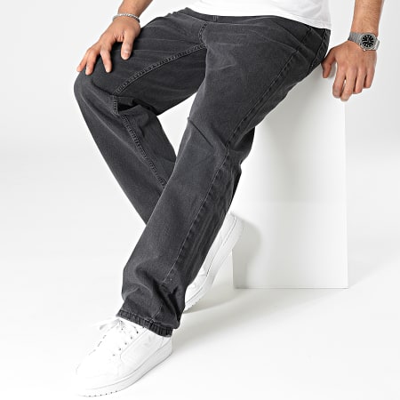 Classic Series - Vaqueros negros relaxed fit