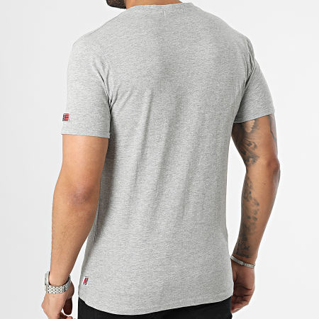 Geographical Norway - Tee Shirt Gris Chiné