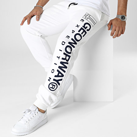 Geographical Norway - Pantalones de chándal blancos