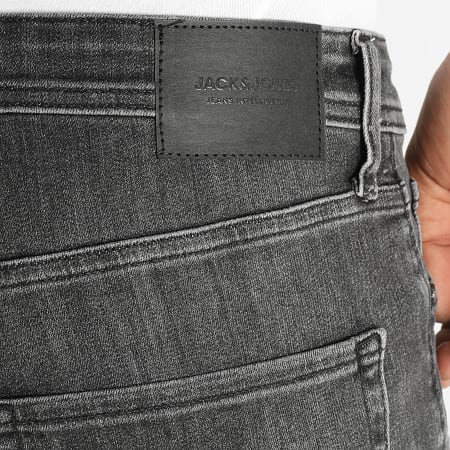 Jack And Jones - Rick Original Pantaloncini Jean dal taglio regolare Nero