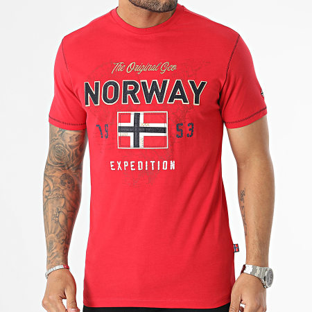 Geographical Norway - Maglietta rossa Juitre