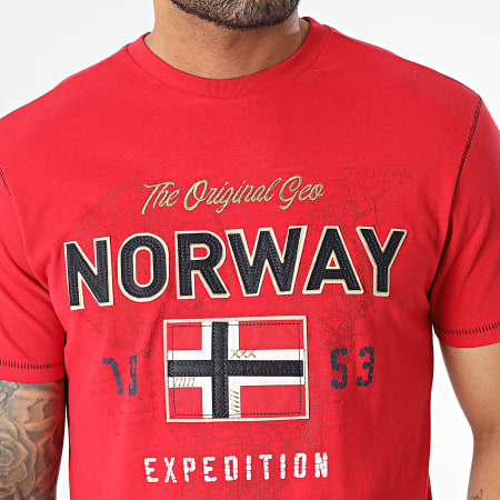 Geographical Norway - Maglietta rossa Juitre