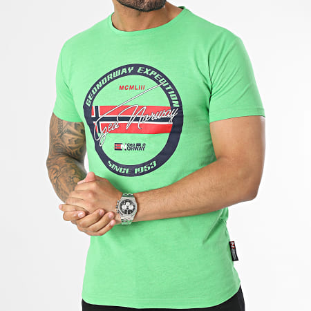 Geographical Norway - Camiseta verde