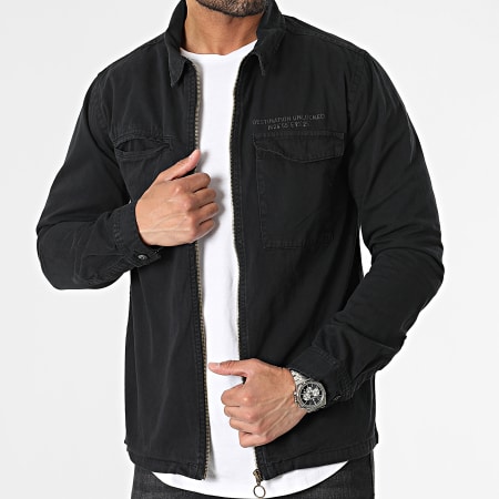 Indicode Jeans Veste Jean Bigum Noir LaBoutiqueOfficielle