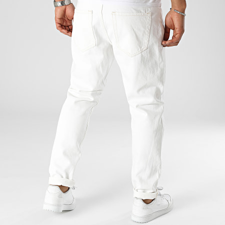 Indicode Jeans - Cobra Slim Jeans Blanco