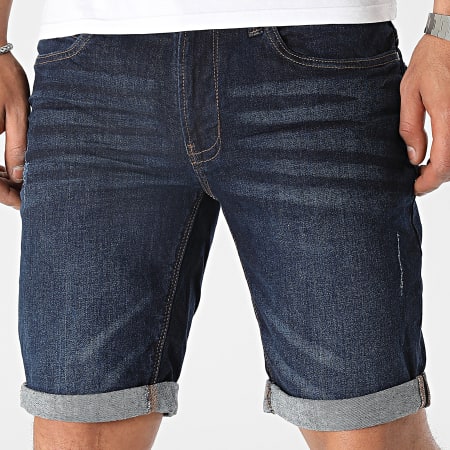 Indicode Jeans Short Jean Kaden Bleu Denim