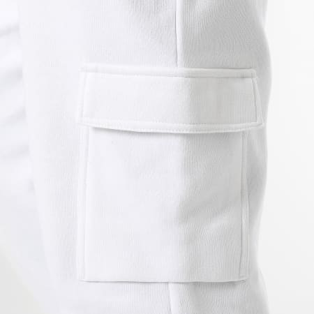 LBO - Conjunto de sudadera con capucha y pantalón cargo 1070546 Blanco