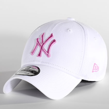 New Era - Casquette 9Forty New York Yankees 60358173 Blanc Rose