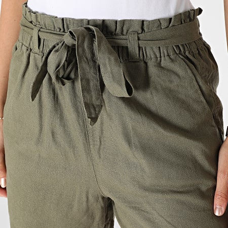 Short Chino Homme - Marque - Kaki - 100% coton - Regular Kaki - Prêt-à-Porter