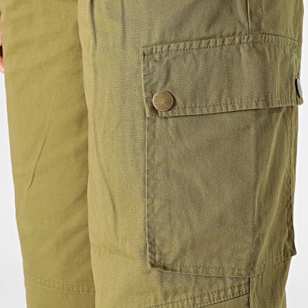 Only - Pantaloni Cargo Donna New Saige Straight Khaki Green