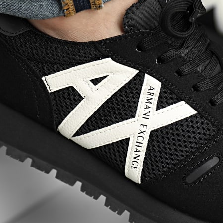 Armani Exchange - XUX169-XV660 Sneakers nere off white