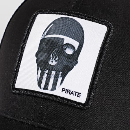 Piraterie Music - Casquette Trucker Pirates Noir