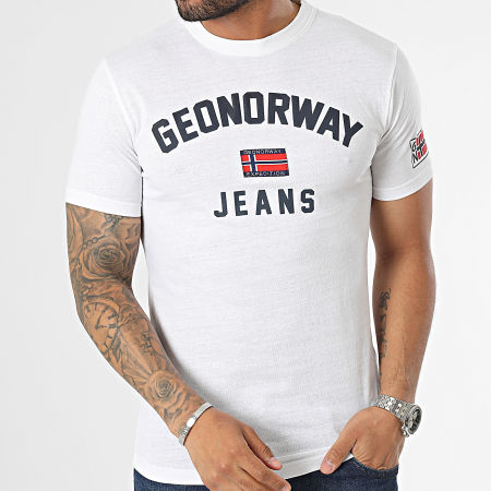 Geographical Norway - Camiseta blanca