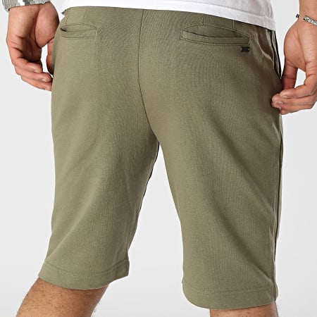 MZ72 - Pantalones cortos de jogging verde caqui