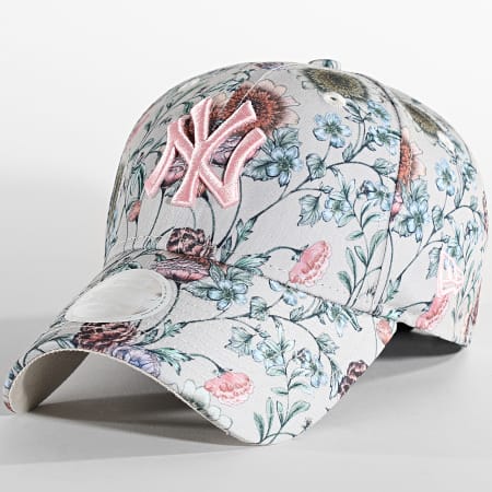 New Era - Casquette Ajustable 9FORTY Yankees Pour Femme - Modèle Cosy - Couleur STNWHI (blanc) - 100% Polyester