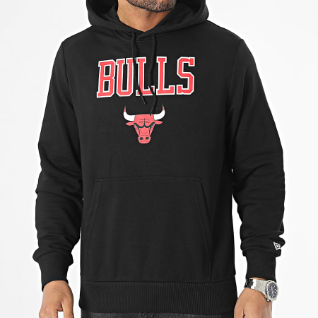 New Era - Sweat Capuche NBA Team Logo Chicago Bulls 60357036 Noir