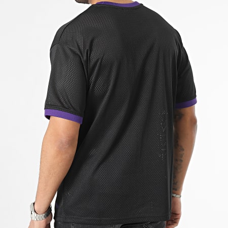 New Era - Camiseta NBA Team Logo Mesh Los Angeles Lakers 60357111 Negro