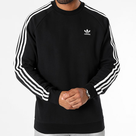 Adidas Originals - Sweat Crewneck 3 Stripes IA4861 Noir