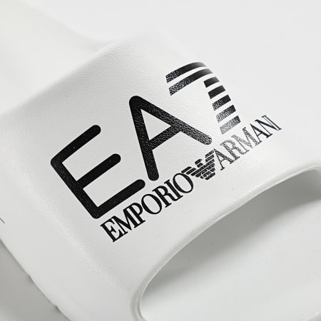 EA7 Emporio Armani - Claquettes XBP008-XK337 White Black