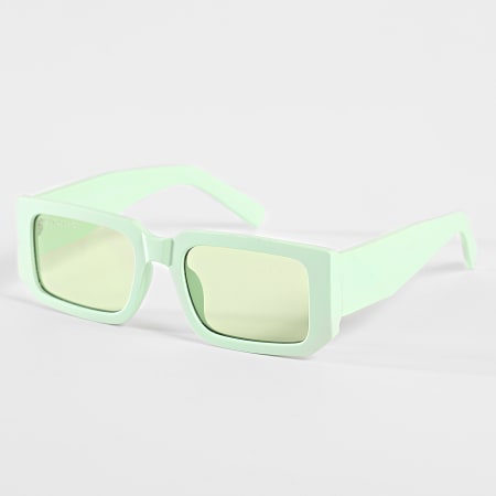 Urban Classics - Confezione da 2 paia di occhiali da sole verde nero TB6444A