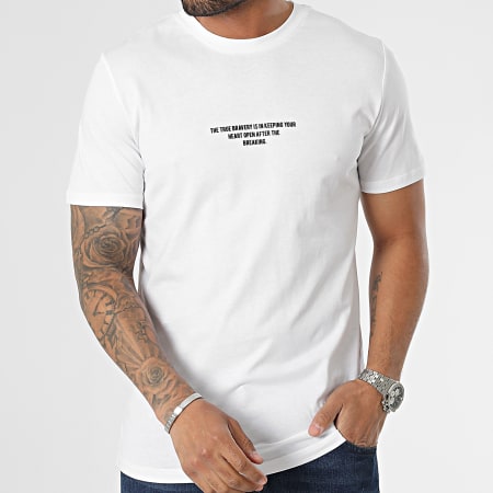 Chemisier Blanc Et Compagnie Taille 38 - Top En Coton, Style Chemisier Classique, Occasion En Très Bon état (TBE)