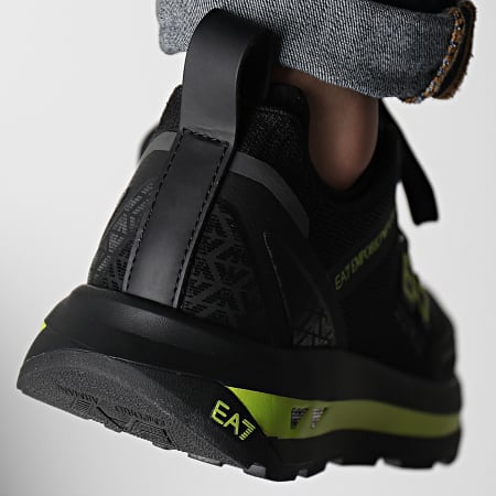 EA7 Emporio Armani - X8X089 XK234 Triple Black Love Bird Sneakers