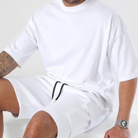 LBO - Conjunto de camiseta y pantalón corto 1070546 Blanco