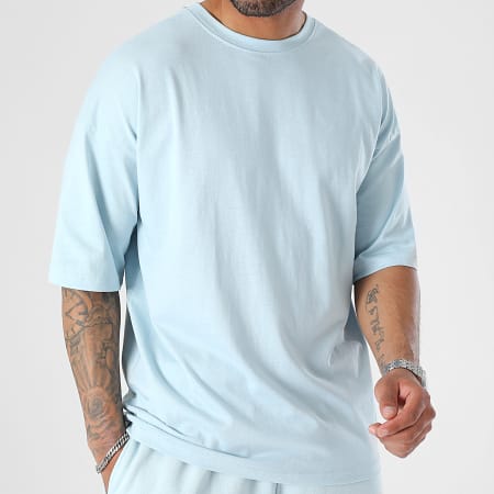 LBO - Conjunto de camiseta y pantalón corto 1070546 Azul claro