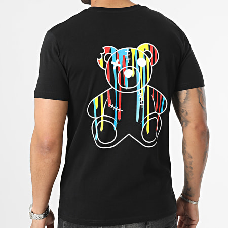 Sale Môme Paris - Camiseta Teddy Bear Paint Negra