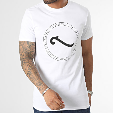La Piraterie - Tee Shirt Circle Blanc