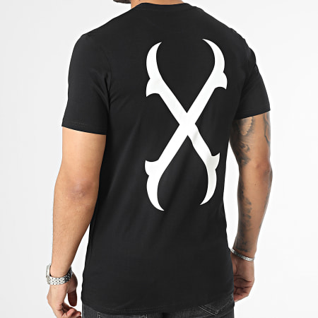 La Piraterie - Camiseta Genética Negro Blanco
