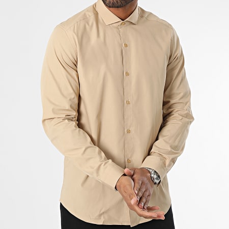 Armita - Camisa de manga larga beige