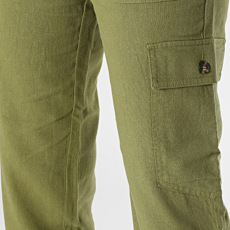 Only - Pantaloni Cargo da donna Caro Belt Verde Khaki
