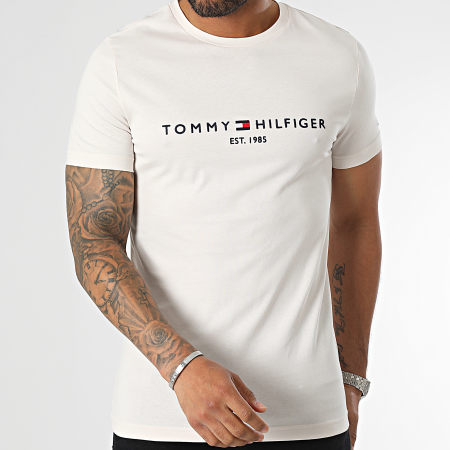 Tommy Hilfiger - Maglietta Tommy Logo 1797 Rosa
