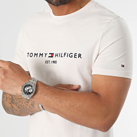 Tommy Hilfiger - Tee Shirt Tommy Logo 1797 Rose