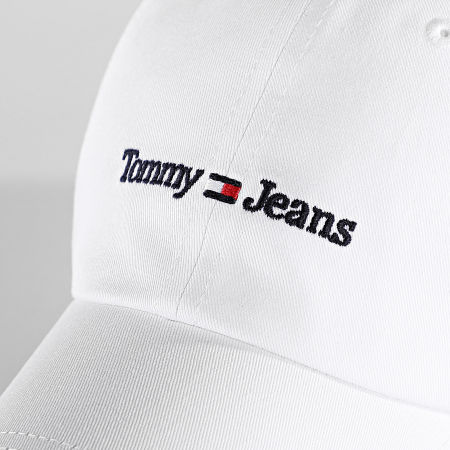 Tommy Jeans - Cappellino sportivo 1341 bianco