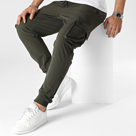 Pantalon Droit Vert Kaki Punkyfish - Taille 40 (W32 L32) - Neuf Avec étiquette Originale