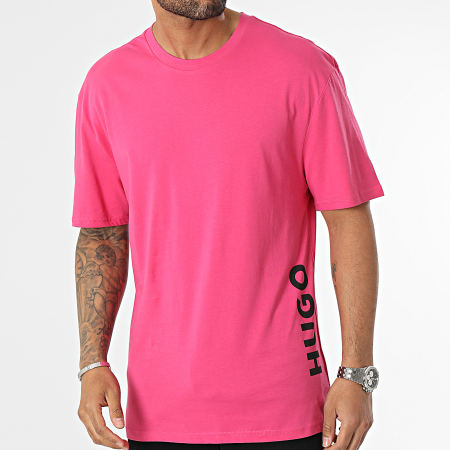 HUGO Camiseta Relaxed Camiseta 50493727 Rosa Fucsia Ryses