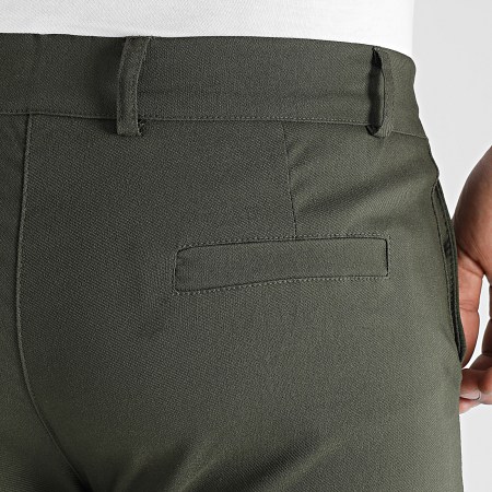 LBO - Pantalon Chino Regular 0236 Vert Kaki