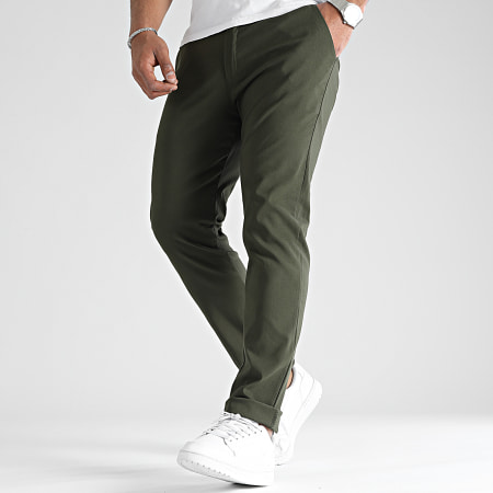 LBO - Pantaloni Chino Regular 0236 Verde Khaki