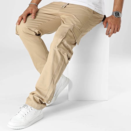 ADJ - Pantalon Cargo Beige