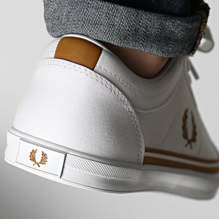 Fred Perry - Baskets Baseline Twill B5314 White
