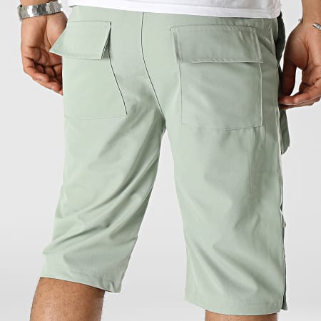 John H - Cargo Shorts Verde Claro