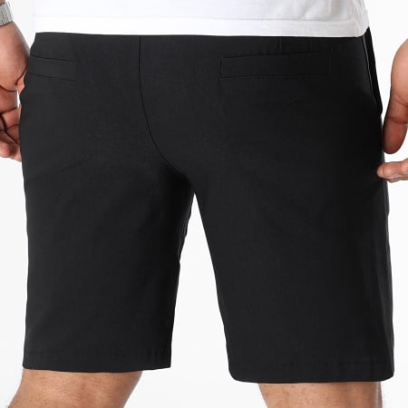 LBO - Pantalones cortos chinos 0239 Negro