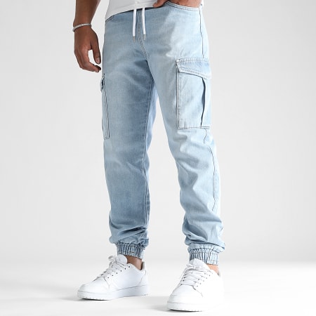 LBO - Jogger Pant Jean Cargo Relaxed Fit 2960 Denim Wash
