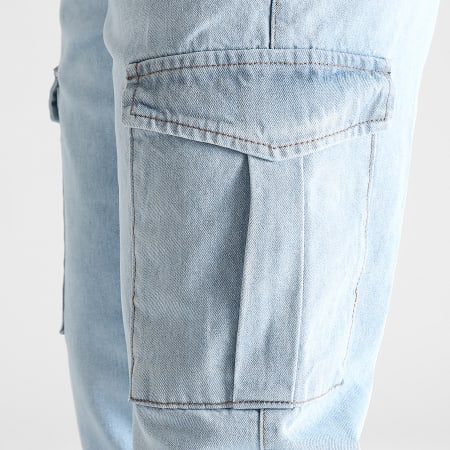 LBO - Pantalón Chándal Relaxed Fit Cargo Jeans 2960 Denim Wash