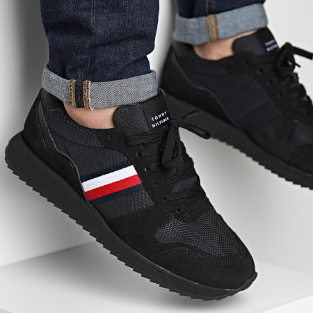 Tommy Hilfiger - Sneakers Runner Evo Mix 4699 Nero
