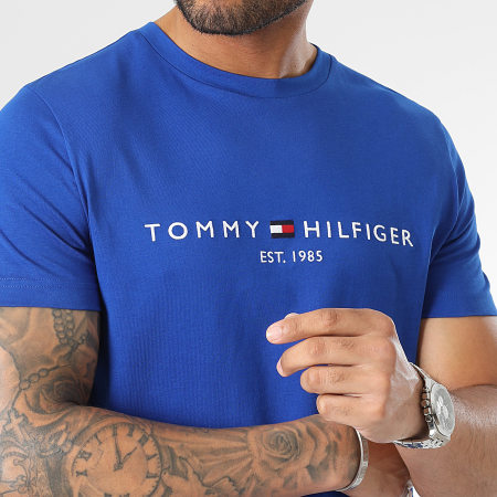 Tommy Hilfiger - Tommy Logo 1797 Camiseta Azul Real