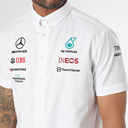AMG Mercedes - Chemise Manches Courtes 701219230 Blanc