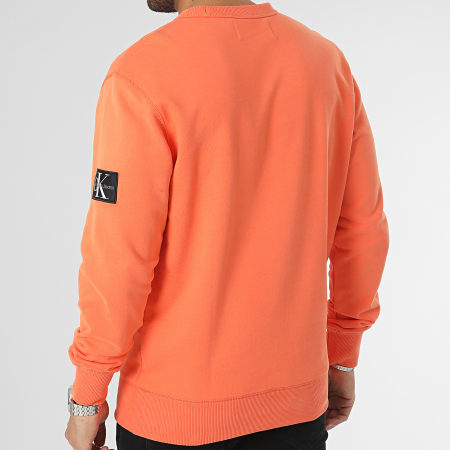 Calvin Klein - Sudadera con cuello redondo 3426 Naranja